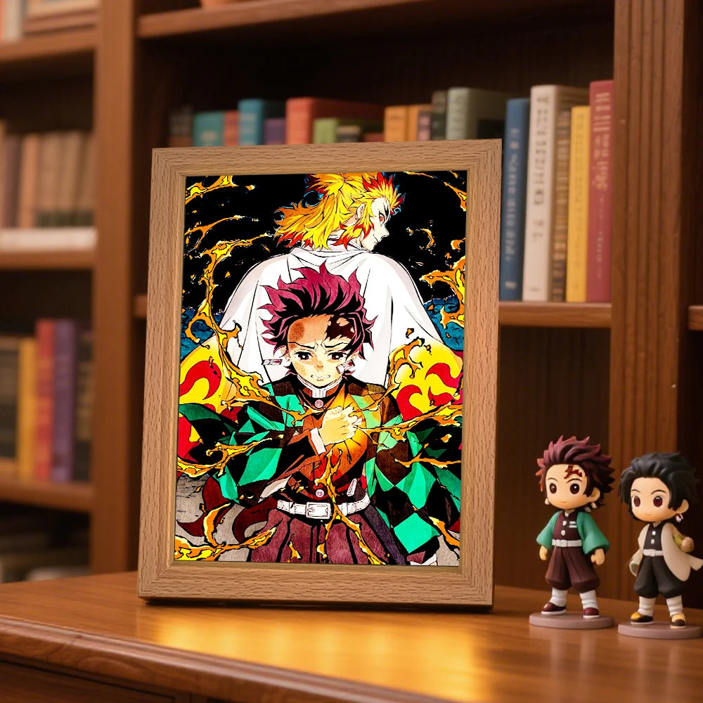 Lámpara LED Decorativa Tanjiro Kamado – Demon Slayer