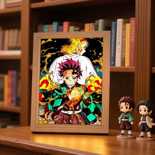 Lámpara LED Decorativa Tanjiro Kamado – Demon Slayer