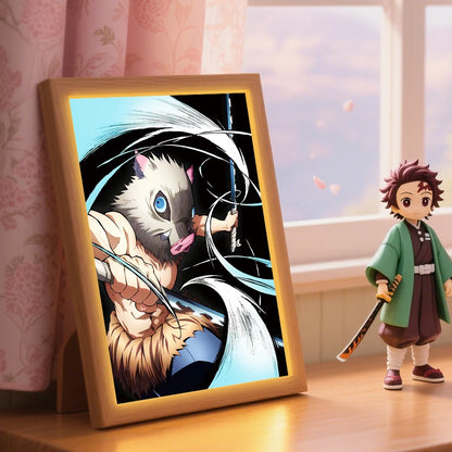 Lámpara LED Decorativa Tanjiro Kamado – Demon Slayer